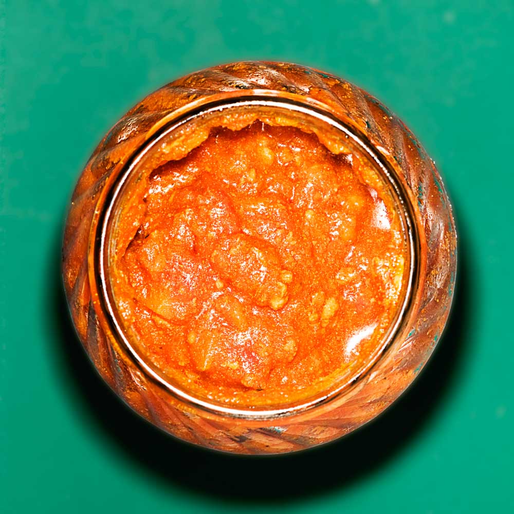 view in Bolognese jar